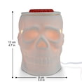 thumbnail image 5 of Star Moon Electric Wax Warmer Ceramic Wax Candle Melter for Home Decor, Resurgent Skull, White, 5 of 10