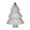Grey, variant on Creative Christmas Tree Shape Plates ,Candy Snacks Nuts Seeds Fruits Plastic Dishes Home Kitchen