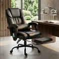 thumbnail image 2 of Vinsetto 6-Point Vibration Massage Office Chair with Footrest Remote Black, 2 of 10