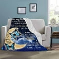 thumbnail image 3 of LHSHID Customized Love Blanket to My Daughter from Mom and Dad You are My Sunshine I Love You to The Moon and Back Blanket, 3 of 5