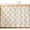 Beige, variant on Orange Morocco Cabinet Curtains 35"W x 35"L,Dustproof Sink Skirt Curtain for Kitchen Bathroom,Farmhouse Ethnic Geometric Grid Aesthetic Adhesive Desk Skirt Privacy Short Curtains for Closet Vanity