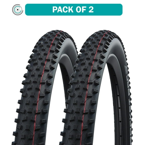 Schwalbe Rocket Ron Tire - 26 x 2.1, Clincher, Folding, Black, Addix