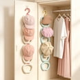 thumbnail image 5 of DUOYOU Hat Organizer For Closet Baseball Cap Rack Wall Mount Hat Holder Hanging Storage Hanger For Home Bedroom Wardrobe Closet Organization Space Saver, 5 of 6