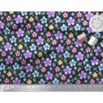 thumbnail image 3 of Soimoi Cotton Duck Fabric Leaves & Floral Artistic Printed Craft Fabric by The Yard 42 Inch Wide, 3 of 3