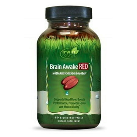 Brain Awake Red with Nitric Oxide Booster