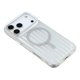 thumbnail image 4 of For iPhone 17 Pro Case Compatible with MagSafe Luggage Texture IMD TPU Phone Back Cover - Rose Gold, 4 of 5