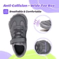 thumbnail image 3 of Stepedia Barefoot Water Shoes for Kids Boys Girls Wide Toe Box and Quick-Dry Sneakers for Hiking Swimming Beach Walking, Gray, 3 of 8