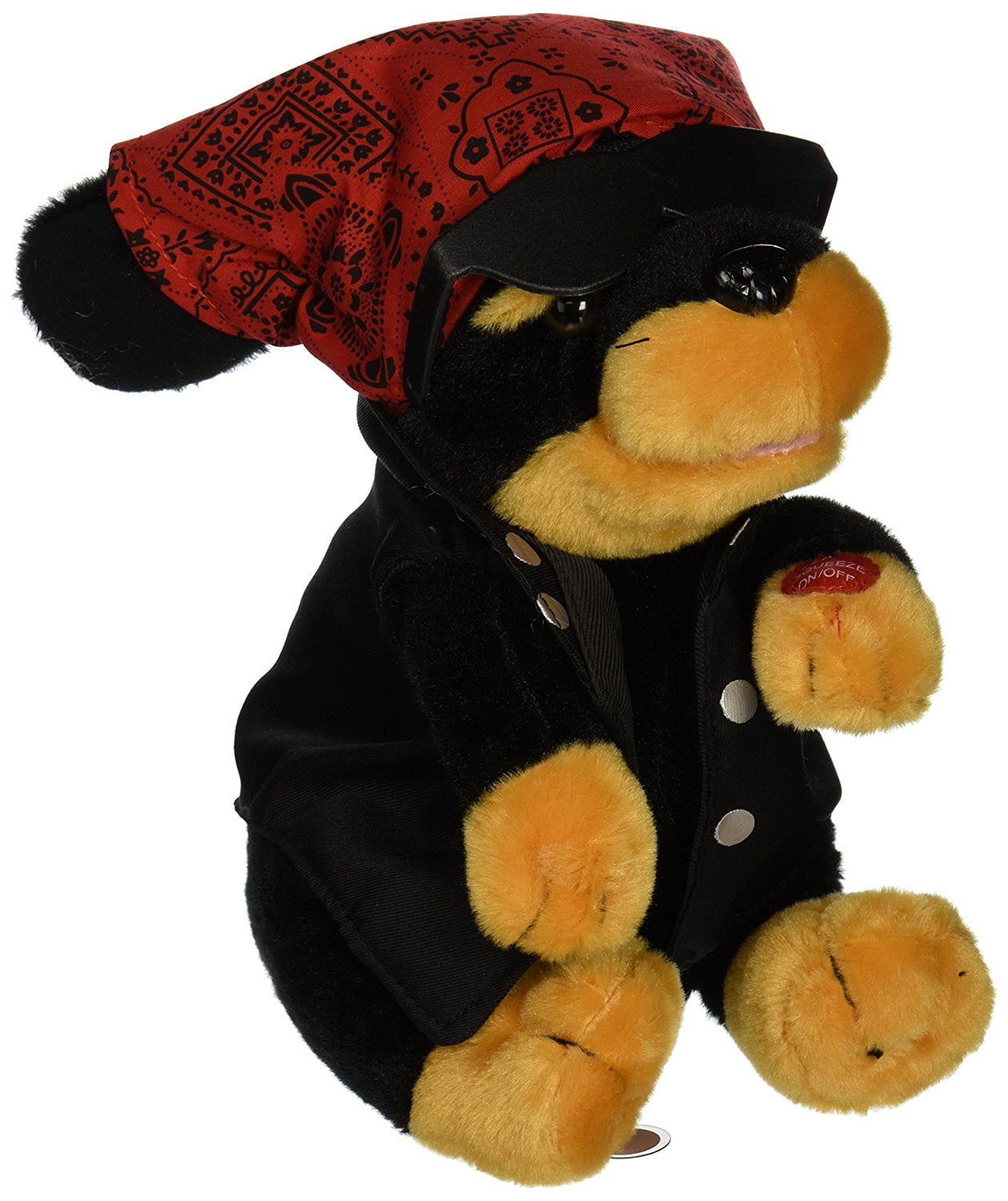 Chopper Dog Sings Born to Be Wild Plush Toy, 10