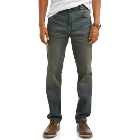 - Men's 5 Pocket Straight Fit Jeans