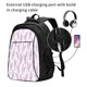 thumbnail image 2 of Fotbe Lavender Flowers Mochila con Estampado y Puerto USB para Hombre y Mujer, Mochila Antirrobo, Mochila de Viaje, Mochila Escolar, Mochila Universitaria, 2 of 7