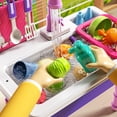 thumbnail image 3 of Play Sink JUKUDAHU Play Kitchen con agua corriente para niños de 3 a 7 años, 3 of 9