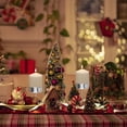 thumbnail image 4 of SEWCHICS 4Pcs Receipt Holder Organizer Candle Fixation Silver Metal for Women, 4 of 8