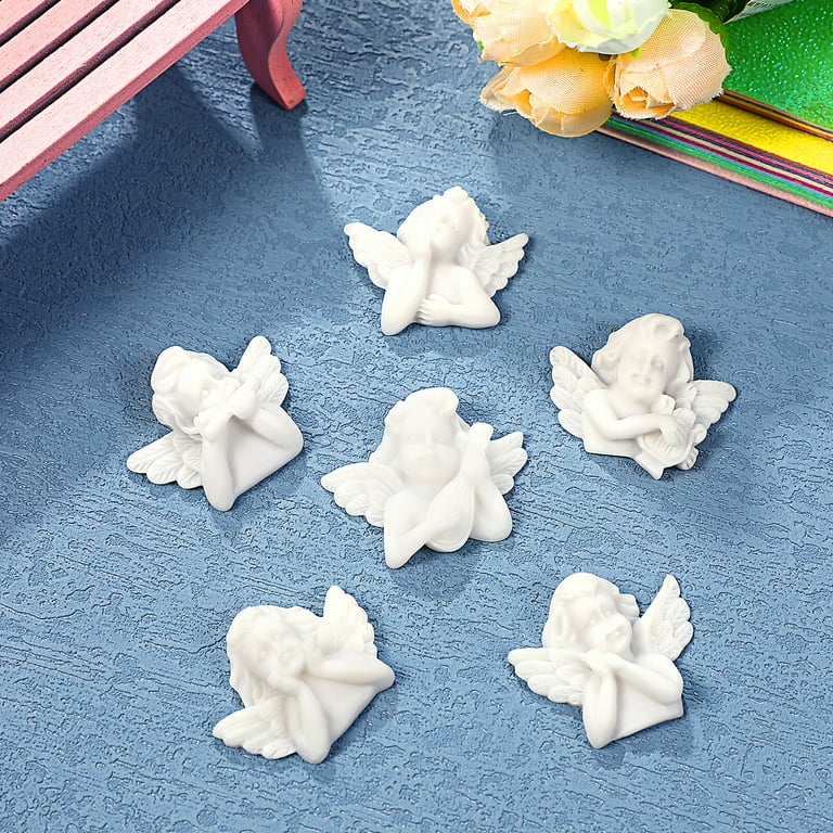 Zoyueyie 30pcs Miniature Angel Figurines Mini Angels DIY Crafts