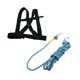 thumbnail image 3 of Arnés de trineo, chaleco, cuerda de entrenamiento de resistencia para fitness, neopreno, poliéster, correa de tracción, correa de hombro acolchada aju, 3 of 9