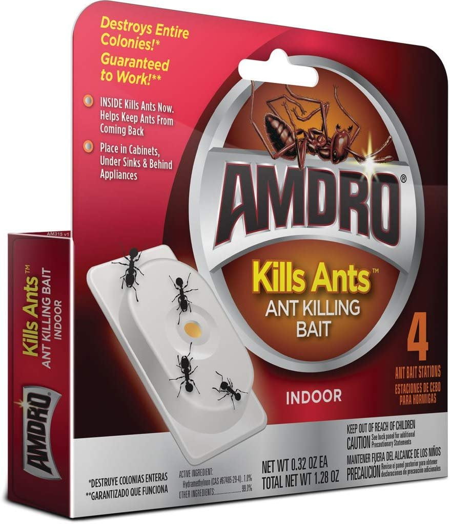 Ants Indoor Outdoor use 2 Xtermin8ProB Insecto Pro-Formula Ant Bait Station Max Strength Killer Force