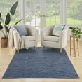 thumbnail image 4 of Nourison Practical Solutions Indoor/Outdoor Navy Blue 4' x 6' Area Rug (4x6), 4 of 9