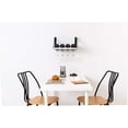 thumbnail image 6 of Rustic Wood Wine Rack Wall Mounted 15 Inch Wine Storage Holder Racks, Stemware Racks for Bar, Kitchen Dining, 6 of 6