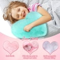 thumbnail image 4 of Almohadones Decorativos Liliful de Piel Sintética de Conejo en Forma de Corazón, 6 Piezas para Halloween, 4 of 7