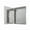 Left Door, variant on 24 in. x 36 in. 24 in. x 36 in. Recessed/Surface Mount LED Medicine Cabinet with Anti-Fog, Dimmable Lights and Power Outlets