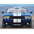 thumbnail image 2 of Dodge Challenger R/T Classic Dual Panels 28" x 24" Folding Windshield Sun Shade, 2 of 4