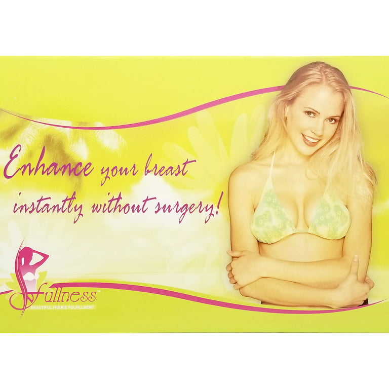 Fullness Women Silicone Breast Enhancer with Nipples Women Bra Inserts Push  up Pad Size XL