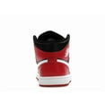 thumbnail image 4 of Jordan Men's 1 Mid Gym Red Black White (2024) Shoes, from StockX, 4 of 5