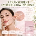 thumbnail image 6 of SOOVVY Energizing Pink Collagen Jelly Gel Mask , Overnight Face Mask for Glass Glow Skin Care ,Moisturizing Cooling Collagen Face Mask, Korean Skincare, 4ea, 6 of 11