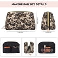 thumbnail image 5 of Xecao Pug Print Fashion Makeup PVC Bag Large Capacity Travel Cosmetic Bag for Women Organizer Toiletry Clutch, 5 of 8