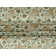 thumbnail image 4 of oneOone Velvet Light Grayish Green Fabric Circle Geometric Craft Projects Decor Fabric Printed By The Yard 58 Inch Wide, 4 of 5