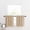Khaki, variant on Small Window Curtain Panels Room Darkening Curtain Tiers for Cafe with Rod Pocket 1 Pair