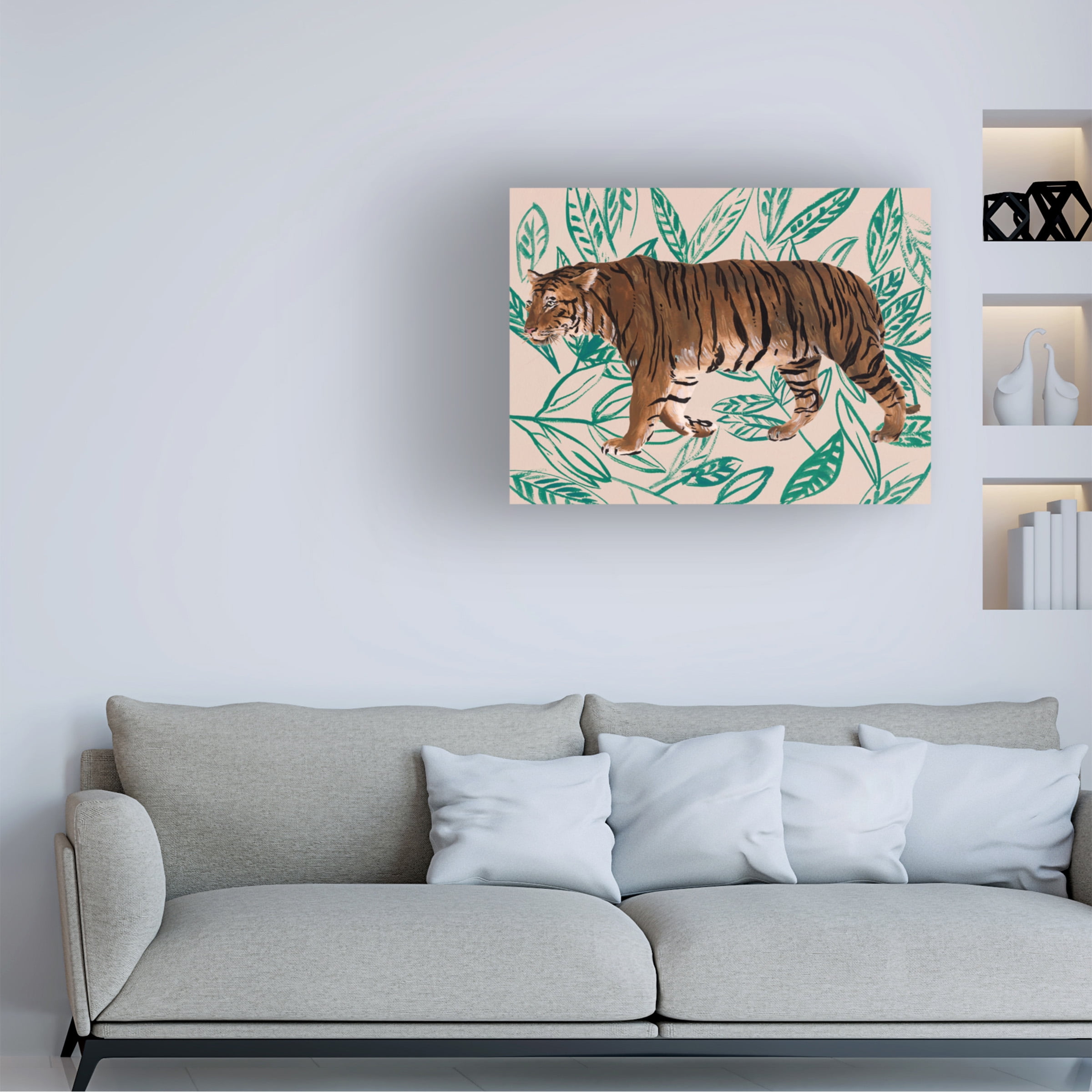 Melissa Wang 'Tigre de Siberie II' Canvas Art