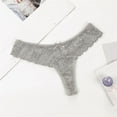 thumbnail image 2 of Culottes Sans Couture pour Femmes sous 10 Culottes en Dentelle String Triangle Respirant Coton, 2 of 3
