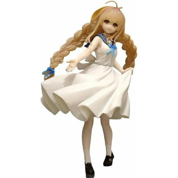 Nouvelle Figurine Shiina Mahiru, Uniforme Marin Debout Shiina Mahiru Figurines Anime 23cm/9.1 Pouces Modèle de Personnage de Jeu en PVC Fait Main Décoration Cadeau d'Artisanat