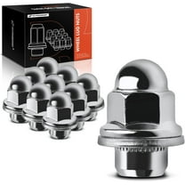 A-Premium M12-1.50 Wheel Lug Nuts Compatible with Dodge Stratus Chrysler Sebring Mitsubishi Eclipse Endeavor Galant Lancer Front or Rear 10-PC Set