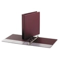 thumbnail image 2 of 11 in. x 8.5 in., 1.5 in. Capacity, 3 Rings, Economy Non-View Round Ring Binder - Burgundy, 2 of 3