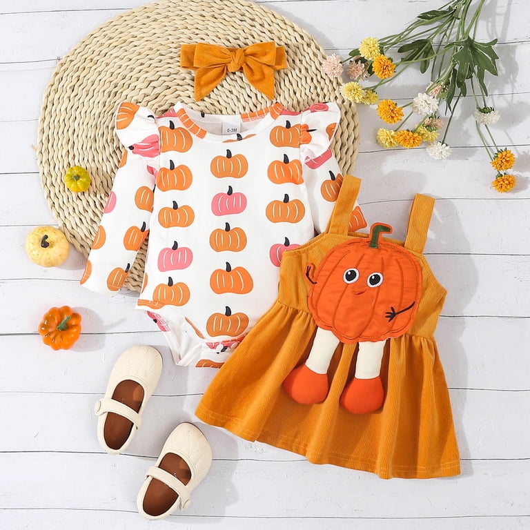 open lace back dress Fall Pumpkin Overalls Dress  Mochipan