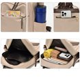 thumbnail image 5 of Small Backpack for Women, Cute Backpack Casual Work Daypack Purse for College Travel/Khaki, 5 of 8