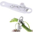 thumbnail image 4 of French Style Green Bean Cutter Multifunctional Vegetable Cutter Bean Peeler Kitchen Tool 1 Piece White, 4 of 5