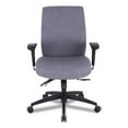 thumbnail image 2 of Alera Wrigley Series 24/7 High Performance Mid-Back Multifunction Task Chair, Supports Up to 275 lb, Gray, Black Base, 2 of 4