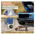 thumbnail image 3 of PCP Compressor Pcp 12v 300bar Automatic Stop, No Oil/water, 4500Psi/30Mpa, 8MM, Suitable For Paintball/PCP, AC Or 12V 5.01, 3 of 5