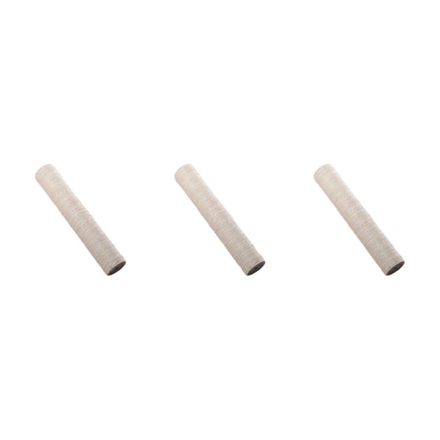 Transemion 1Pack Scratch Post Refill Pole Grinding Protect Claw Rope Nails Sisal cat Beige H 12.5CM Dia 7cm 3Set