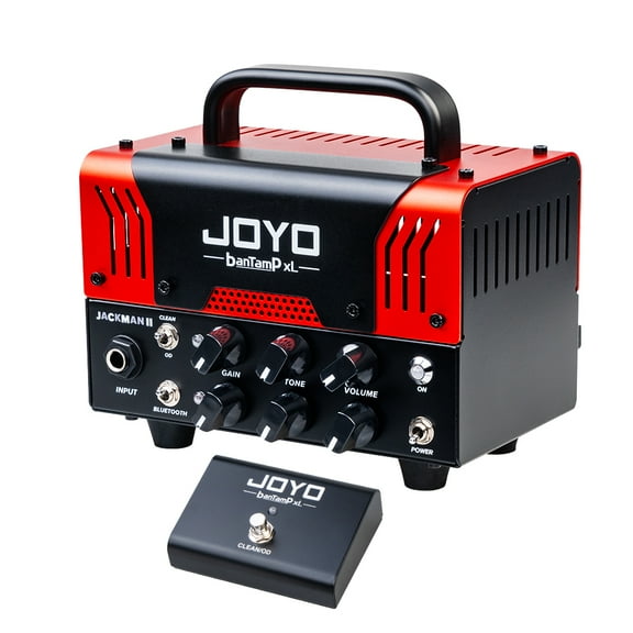 JOYO Jackman II 20W Mini Amp Tube Guitar Amplifier Clean Overdrive Effect with Footswitch
