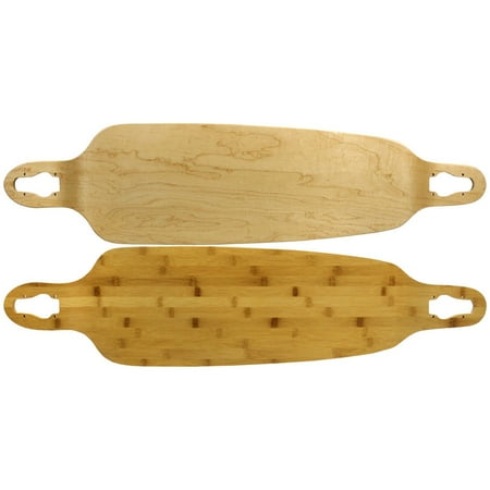 Drop Down / Through Longboard Deck - Baked Bamboo - 9.75  x 39.75 price history on PriceWatchPro