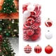 thumbnail image 3 of Bolas Colgantes de Navidad Soledad 30 piezas rojo, 3 of 7