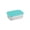 Light Blue, variant on Rectangular Food Storage Container with Leak Proof Lid 24 fl oz Portable Snack Box for Travel Airtight Meal Prep Solution for Freshness and Portability, Orange