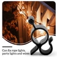 thumbnail image 1 of Maoww 10 Pieces RV Awning Rope Lights Clips Sliding Hangers Camping Interior Slider Track Hooks LED Strip Holders Accessories, 1 of 6
