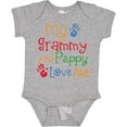 thumbnail image 3 of Inktastic Grammy and Pappy Love Me Boys or Girls Baby Bodysuit, 3 of 5