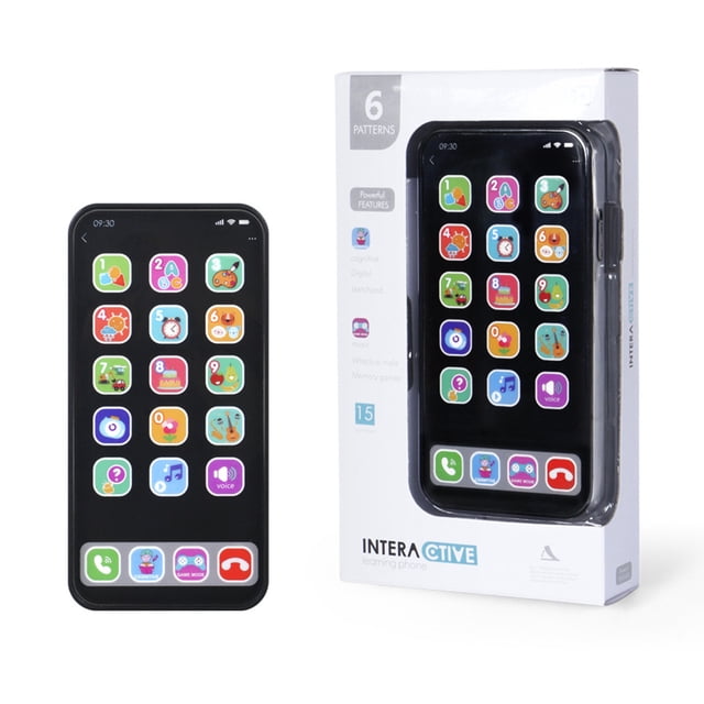 Smart Cellphone Toy Kids Learning Mobile Phone Music Sound Educational Child Birthday Gift