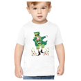 thumbnail image 1 of Tstars Boys Unisex Gifts for Irish St Patricks Day Clovers Dabbing Leprechaun Kids Tshirts St Patricks Day Shirts Gift for Boys Irish Shirt Pride Proud Irish Youth Kids T Shirt, 1 of 6