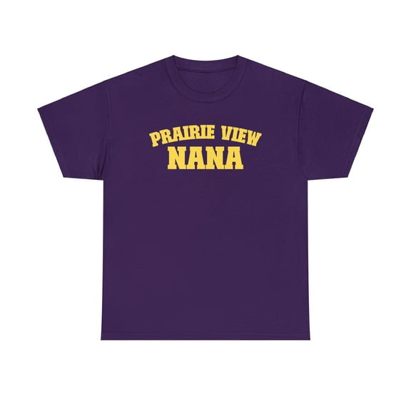 Prairie View A&M University Nana Unisex Heavy Cotton Tee - 107 HBCU